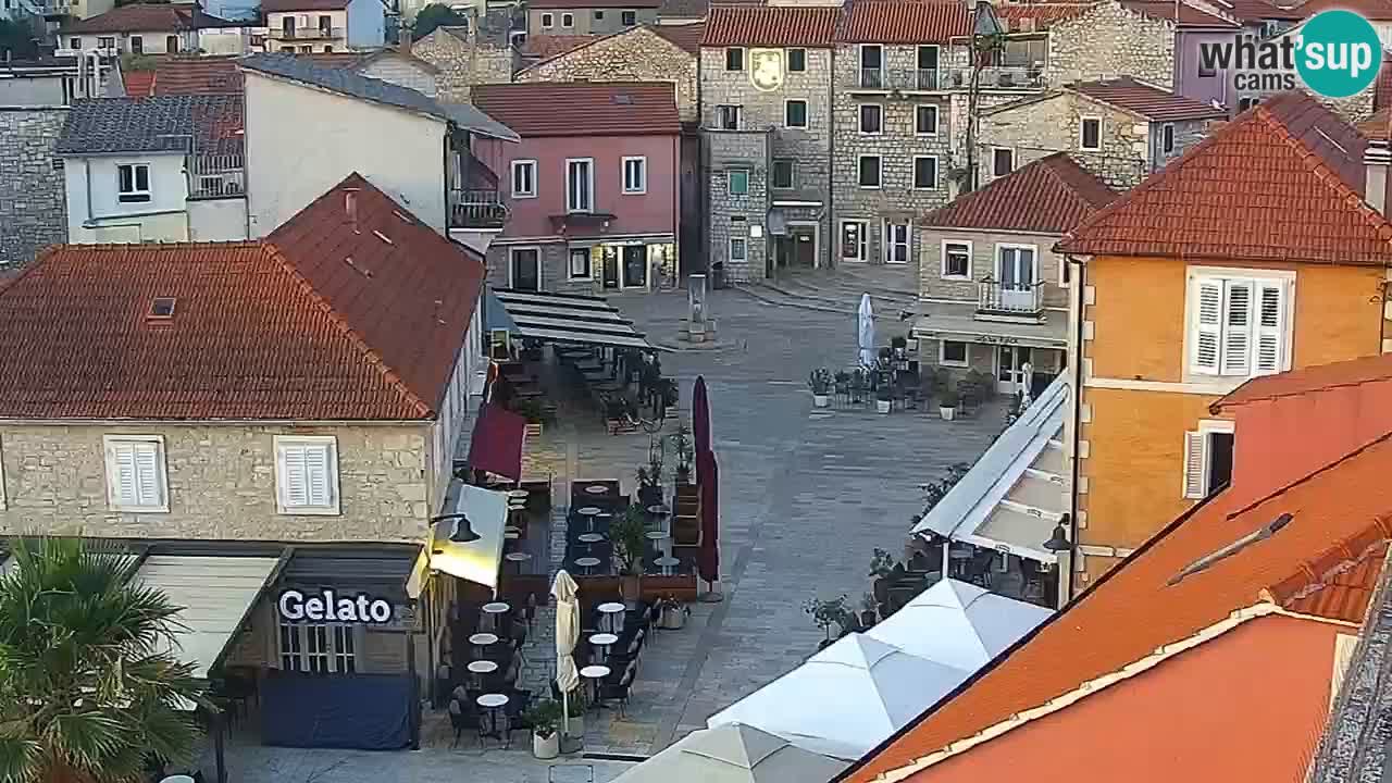 Jelsa web kamera Hvar otok