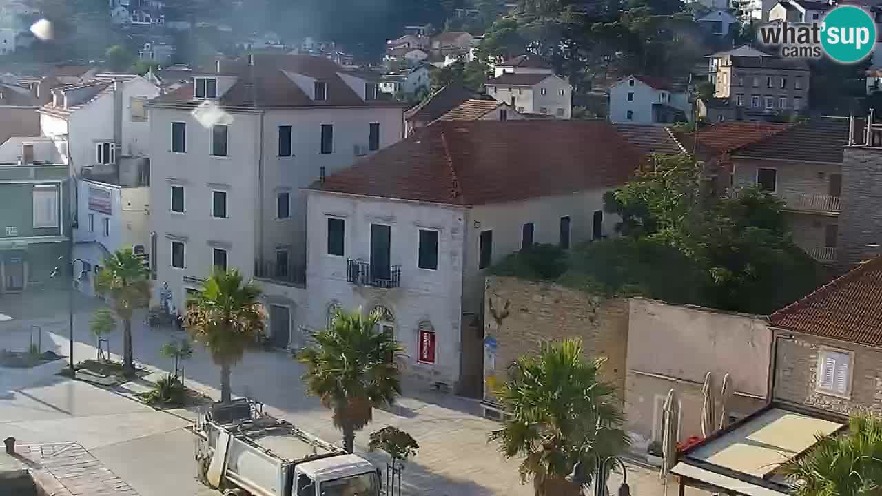 Jelsa motorizirana web kamera – otok Hvar – Dalmacija