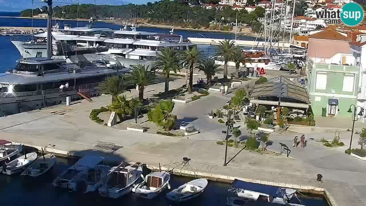 Webcam Jelsa Live motorisée – île de Hvar – Dalmatie – Croatie