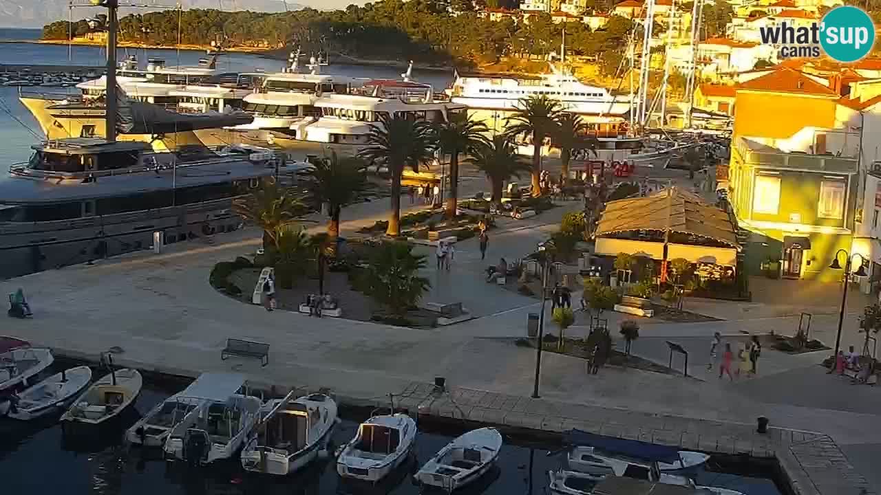 Jelsa motorizirana web kamera – otok Hvar – Dalmacija