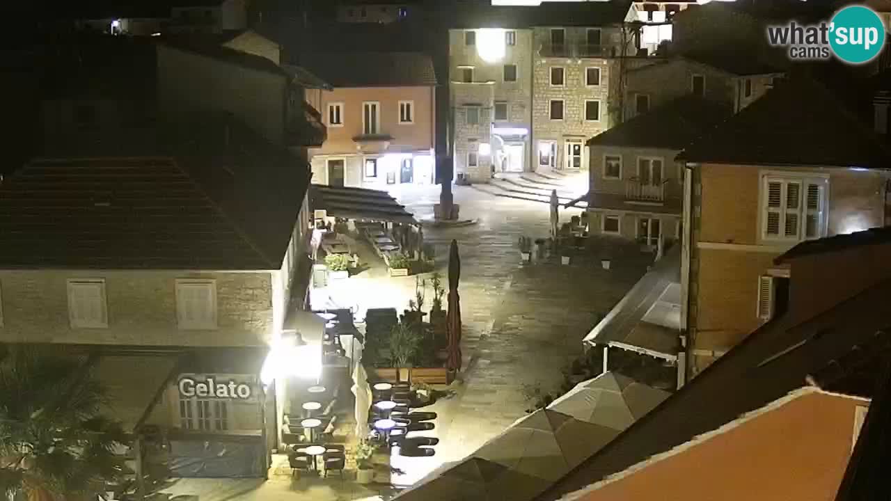 Jelsa vrtljiva spletna kamera otok Hvar – Dalmacija – Hrvaška