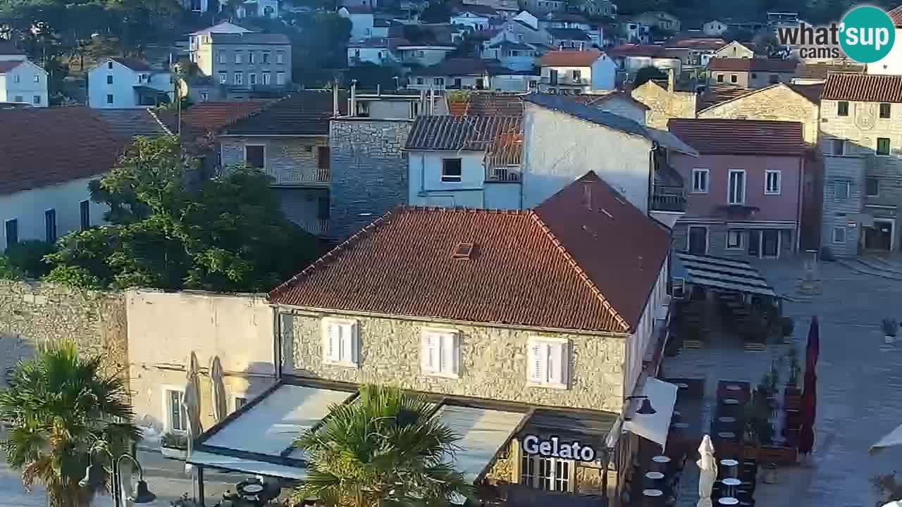 Webcam Jelsa Live motorisée – île de Hvar – Dalmatie – Croatie