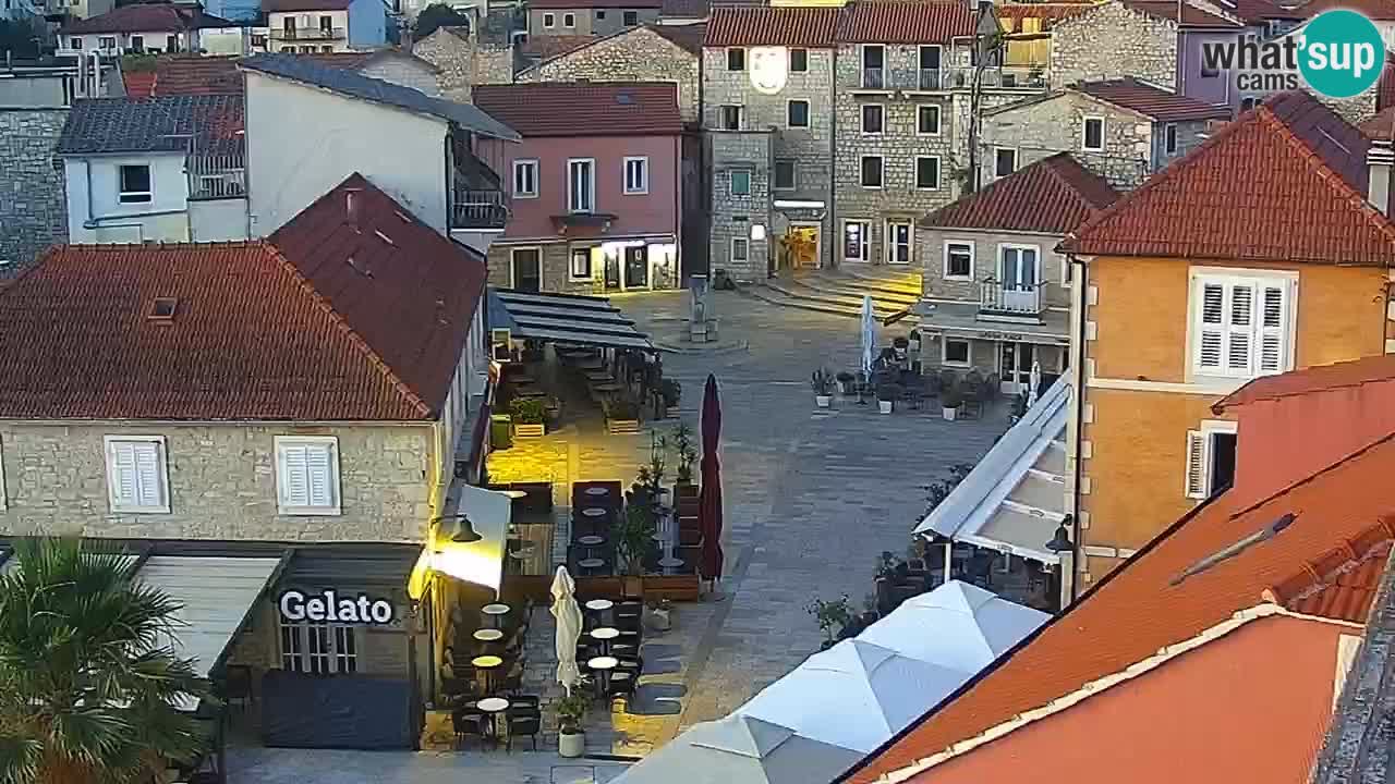 Jelsa motorizirana web kamera – otok Hvar – Dalmacija