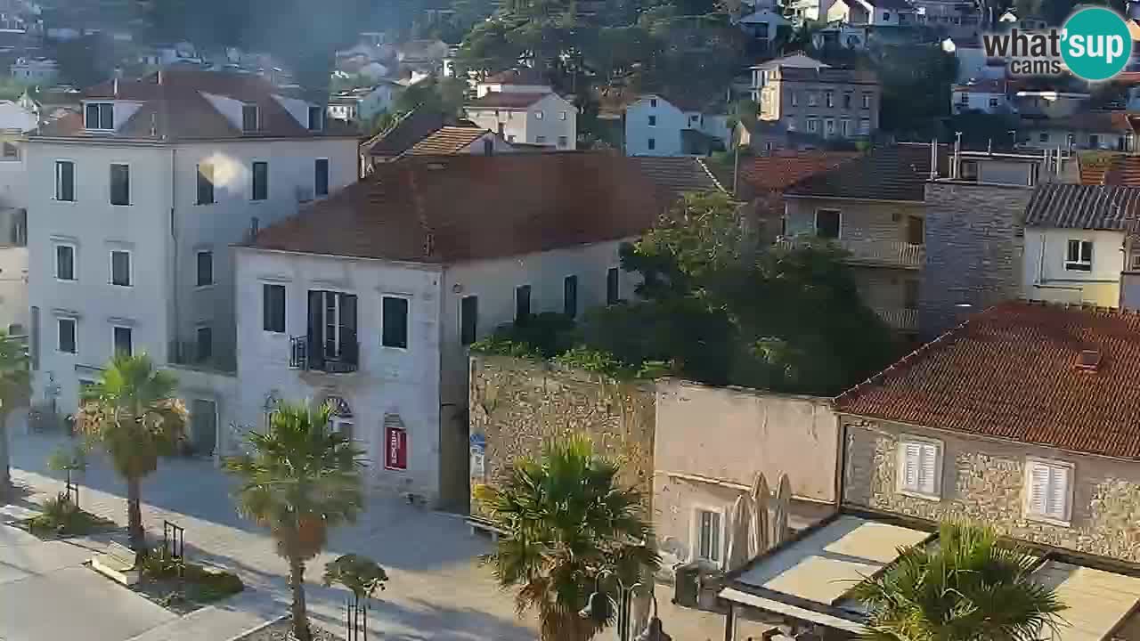 Jelsa camera en vivo Hvar isla