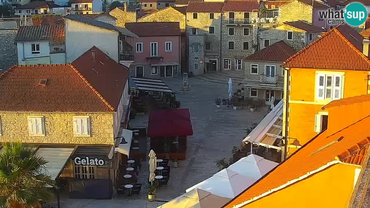 Jelsa Live Webcam motorizzata – Isola di Hvar – Dalmazia – Croazia