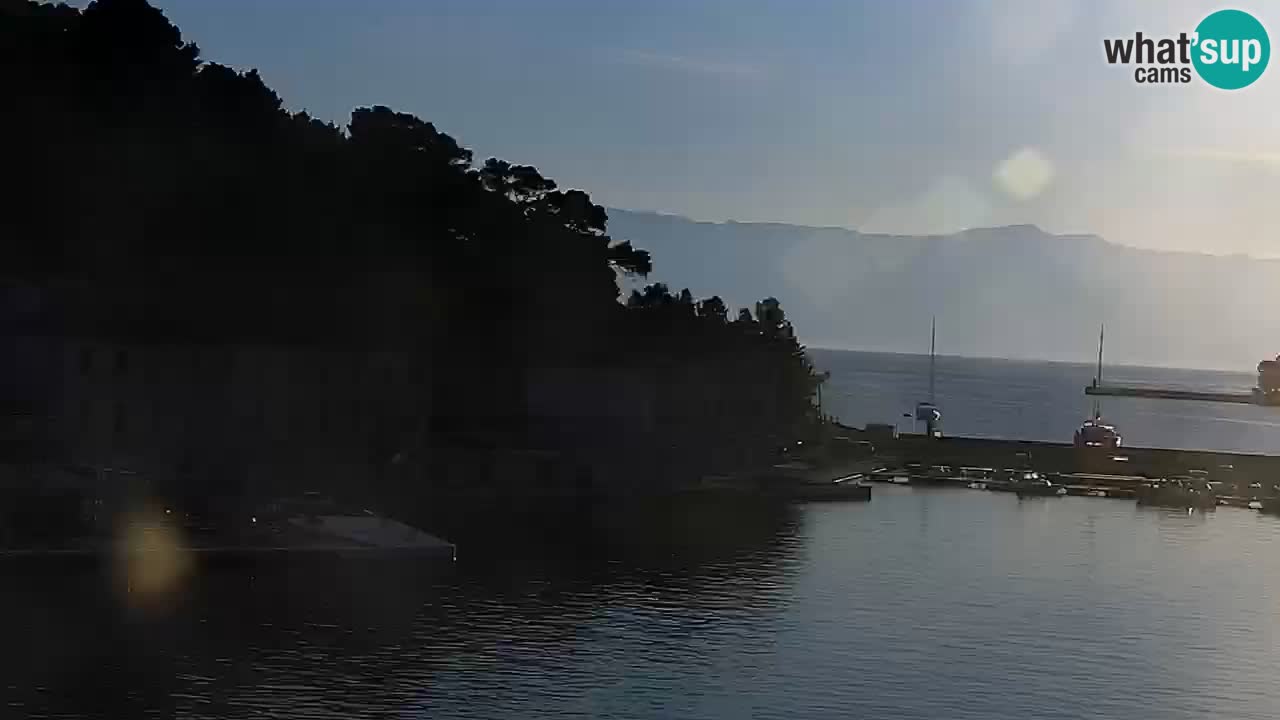 Jelsa vrtljiva spletna kamera otok Hvar – Dalmacija – Hrvaška