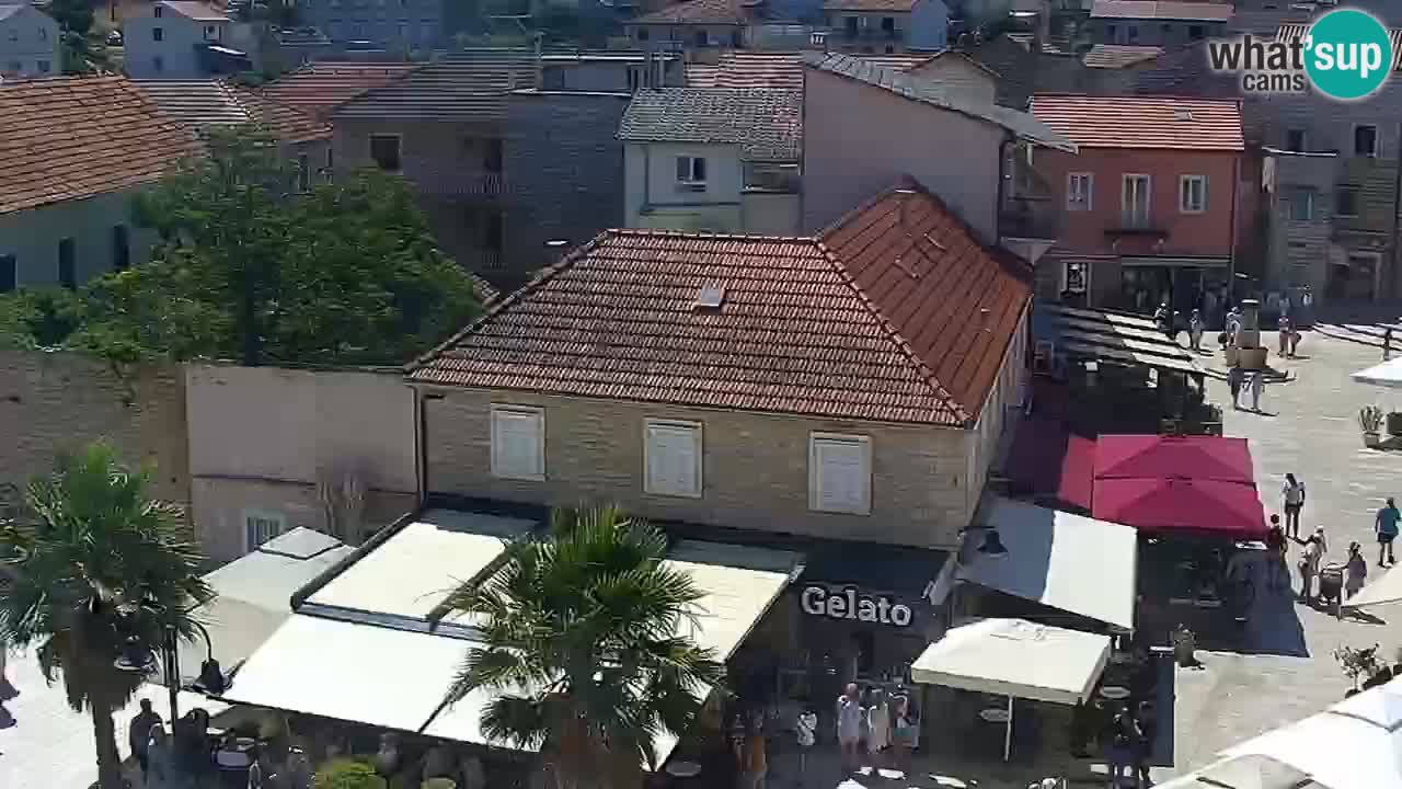 Webcam Jelsa Live motorisée – île de Hvar – Dalmatie – Croatie