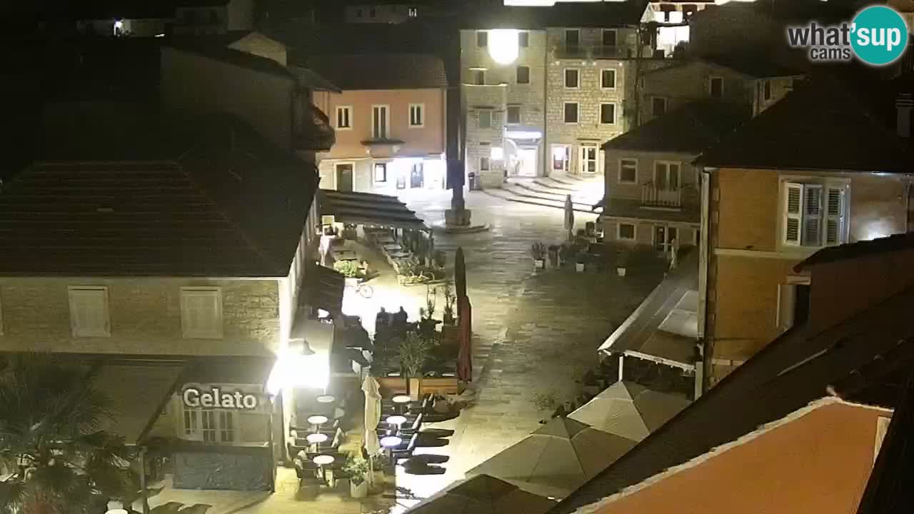Jelsa web kamera Hvar otok