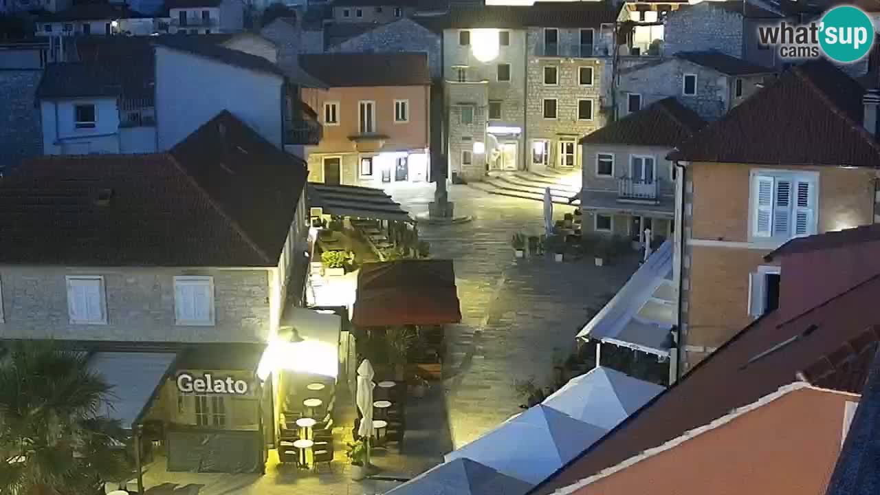 Jelsa Live Webcam motorizzata – Isola di Hvar – Dalmazia – Croazia