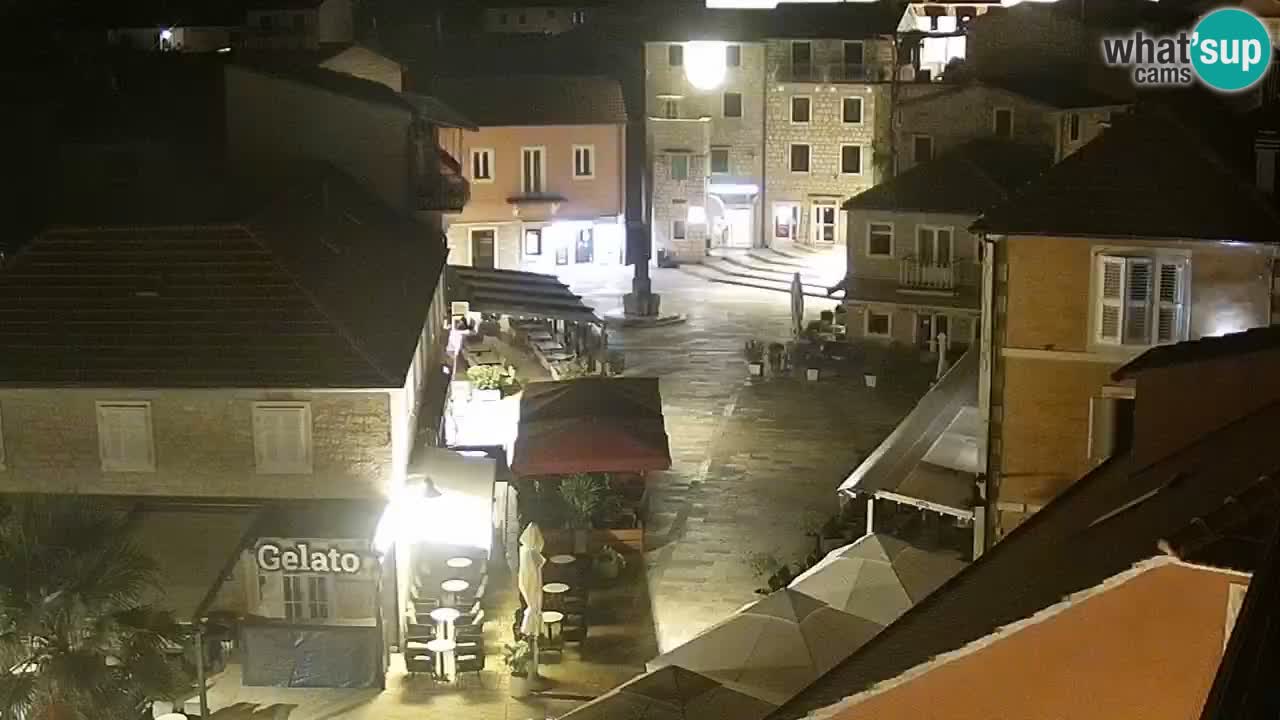 Webcam Jelsa Live motorisée – île de Hvar – Dalmatie – Croatie