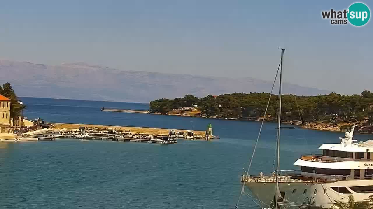 Jelsa camera en vivo Hvar isla