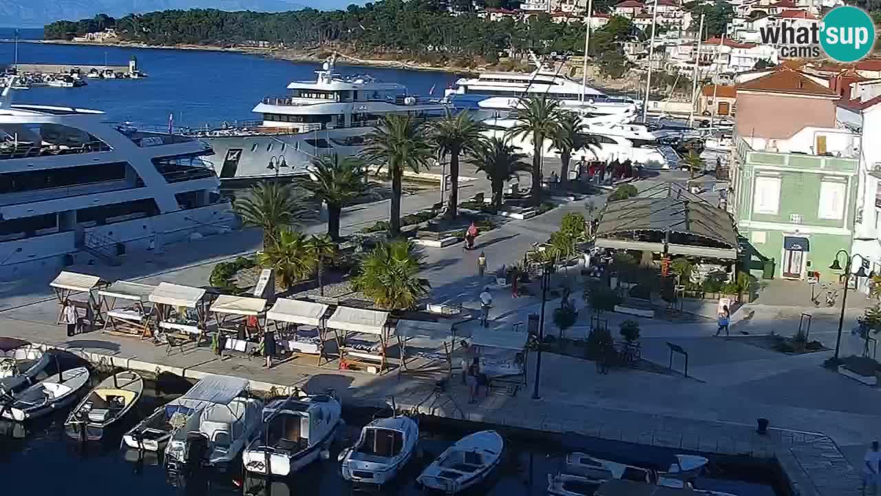 Jelsa Live Webcam motorisiert – Insel Hvar – Dalmatien – Kroatien