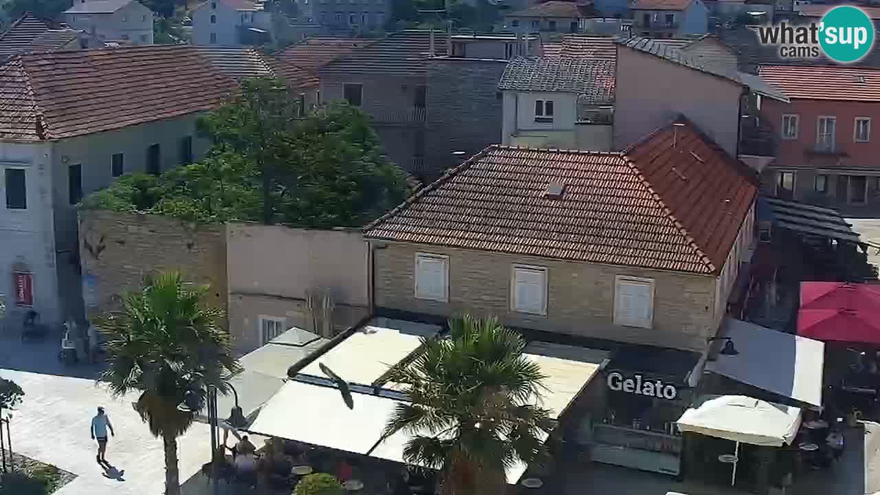 Jelsa Live Webcam motorisiert – Insel Hvar – Dalmatien – Kroatien