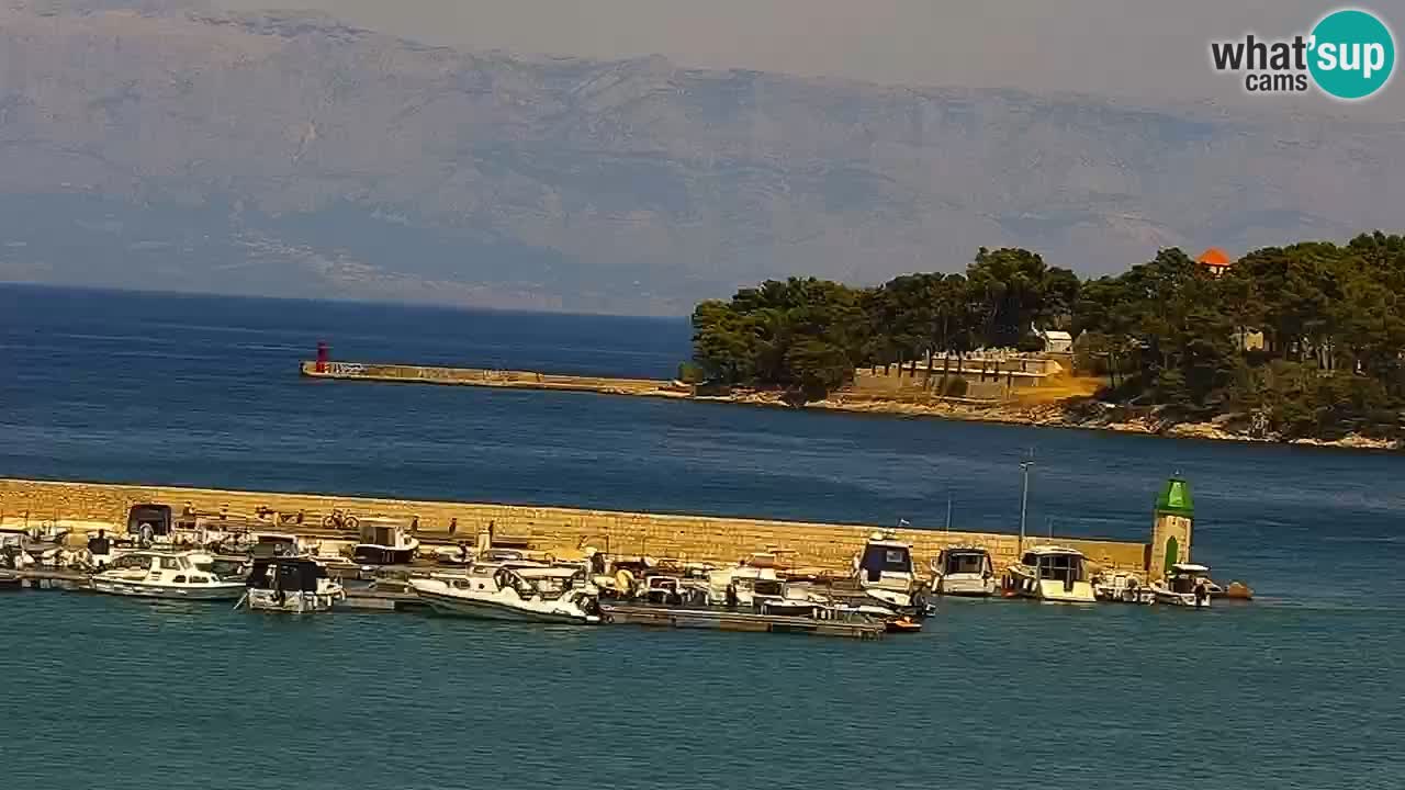 Jelsa Live Webcam motorizzata – Isola di Hvar – Dalmazia – Croazia