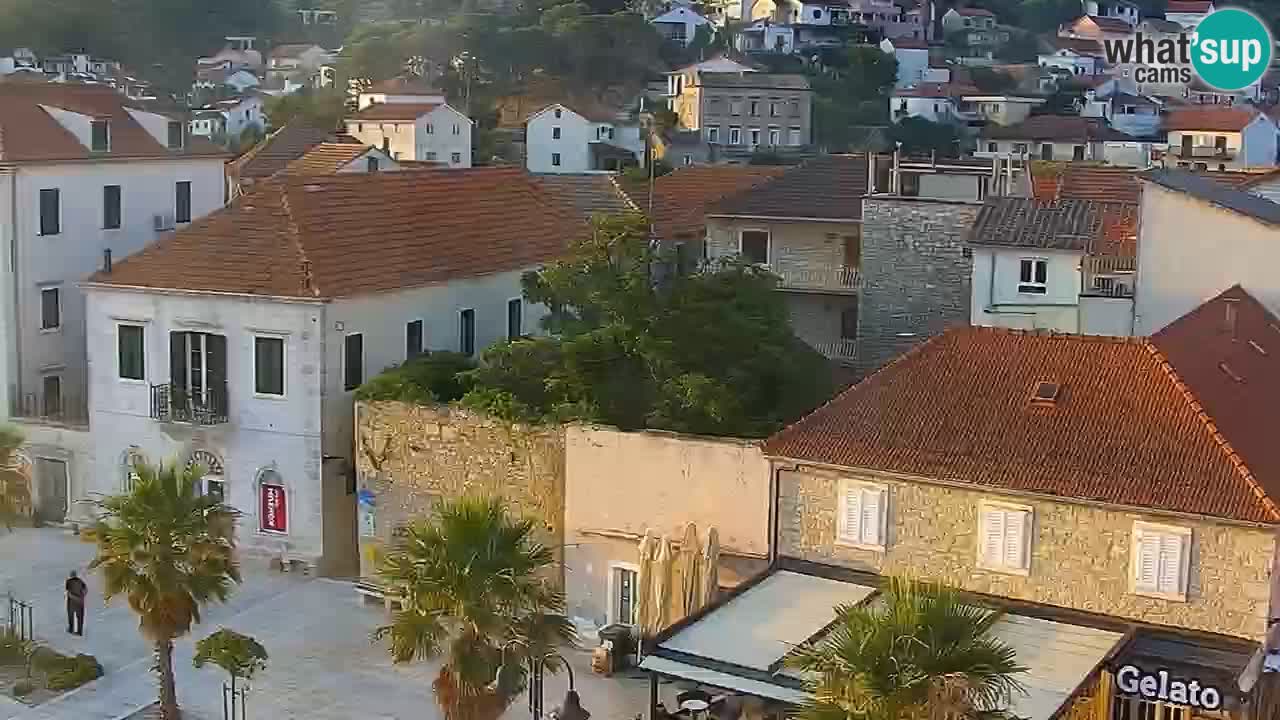 Jelsa camera en vivo Hvar isla