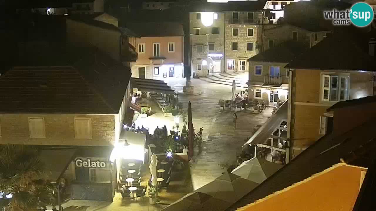 Webcam Jelsa Live motorisée – île de Hvar – Dalmatie – Croatie