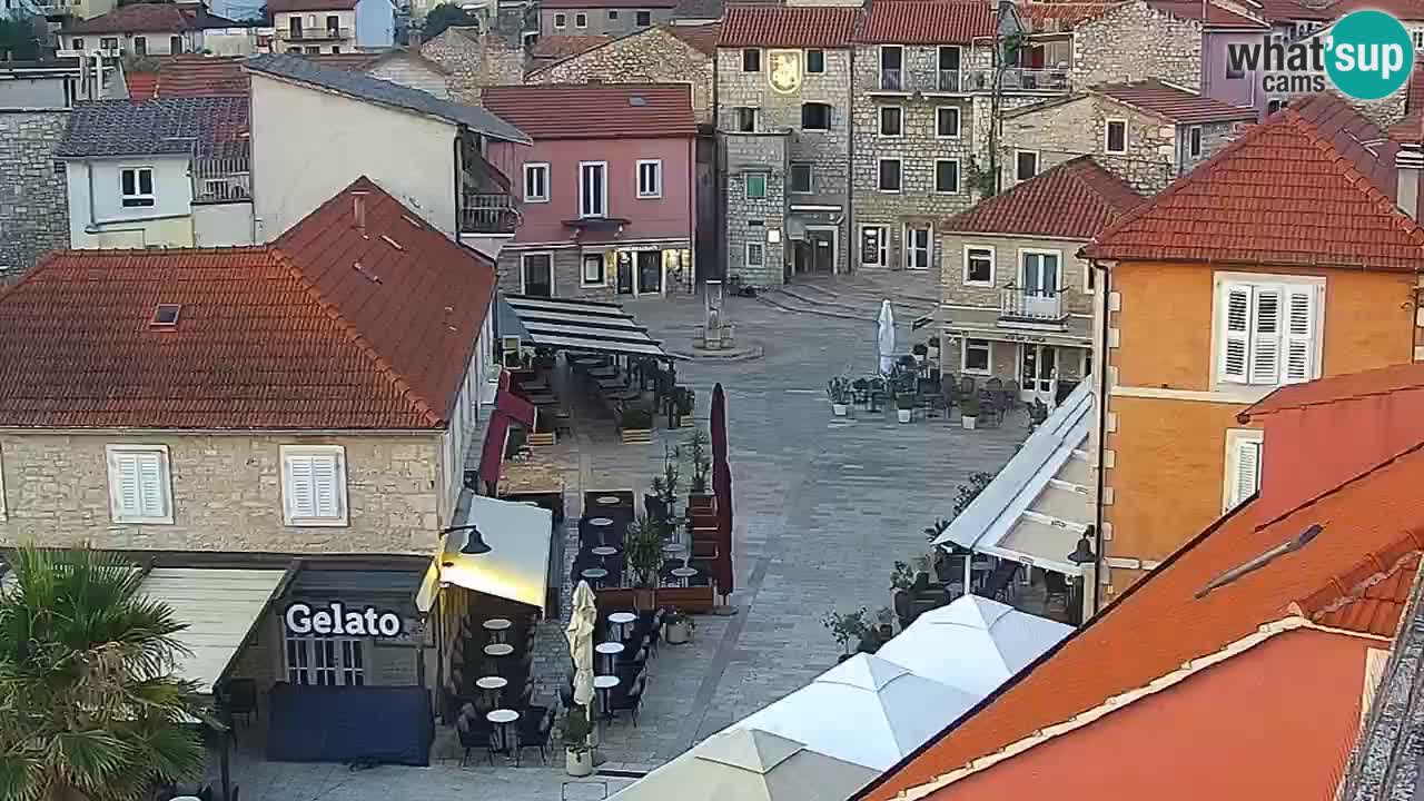 Jelsa Live Webcam motorisiert – Insel Hvar – Dalmatien – Kroatien