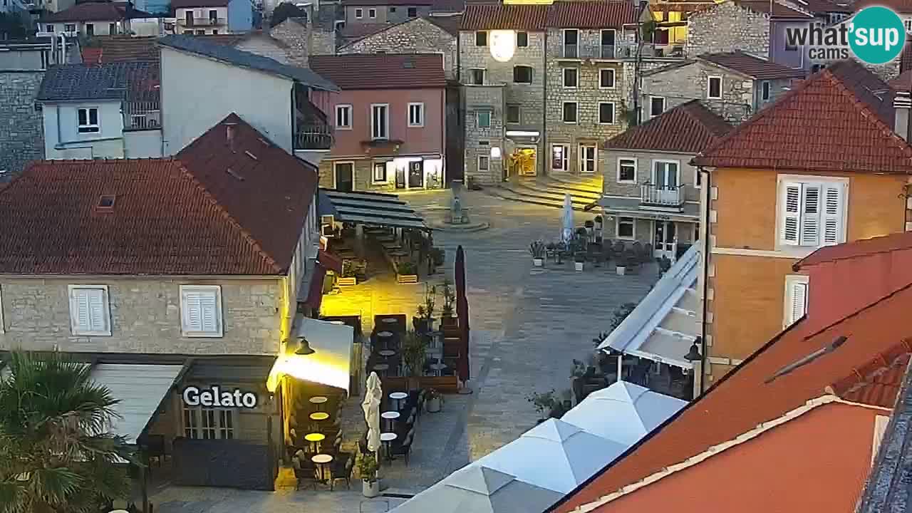 Jelsa motorizirana web kamera – otok Hvar – Dalmacija
