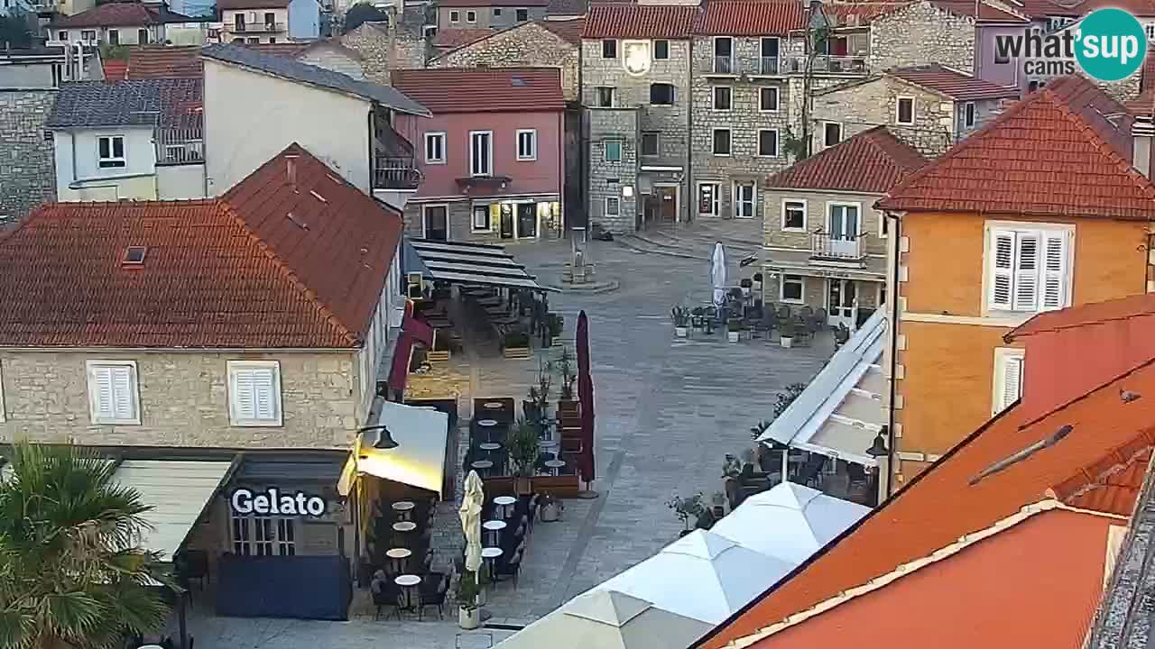 Jelsa motorizirana web kamera – otok Hvar – Dalmacija