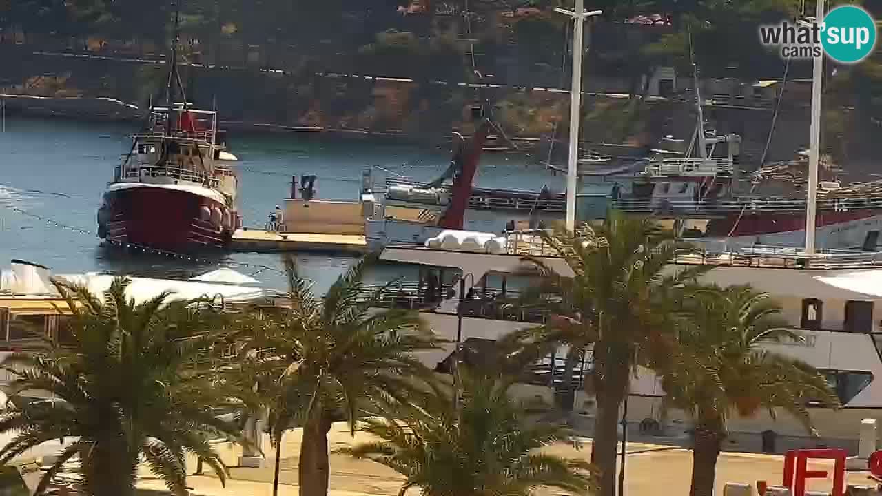 Jelsa motorizirana web kamera – otok Hvar – Dalmacija