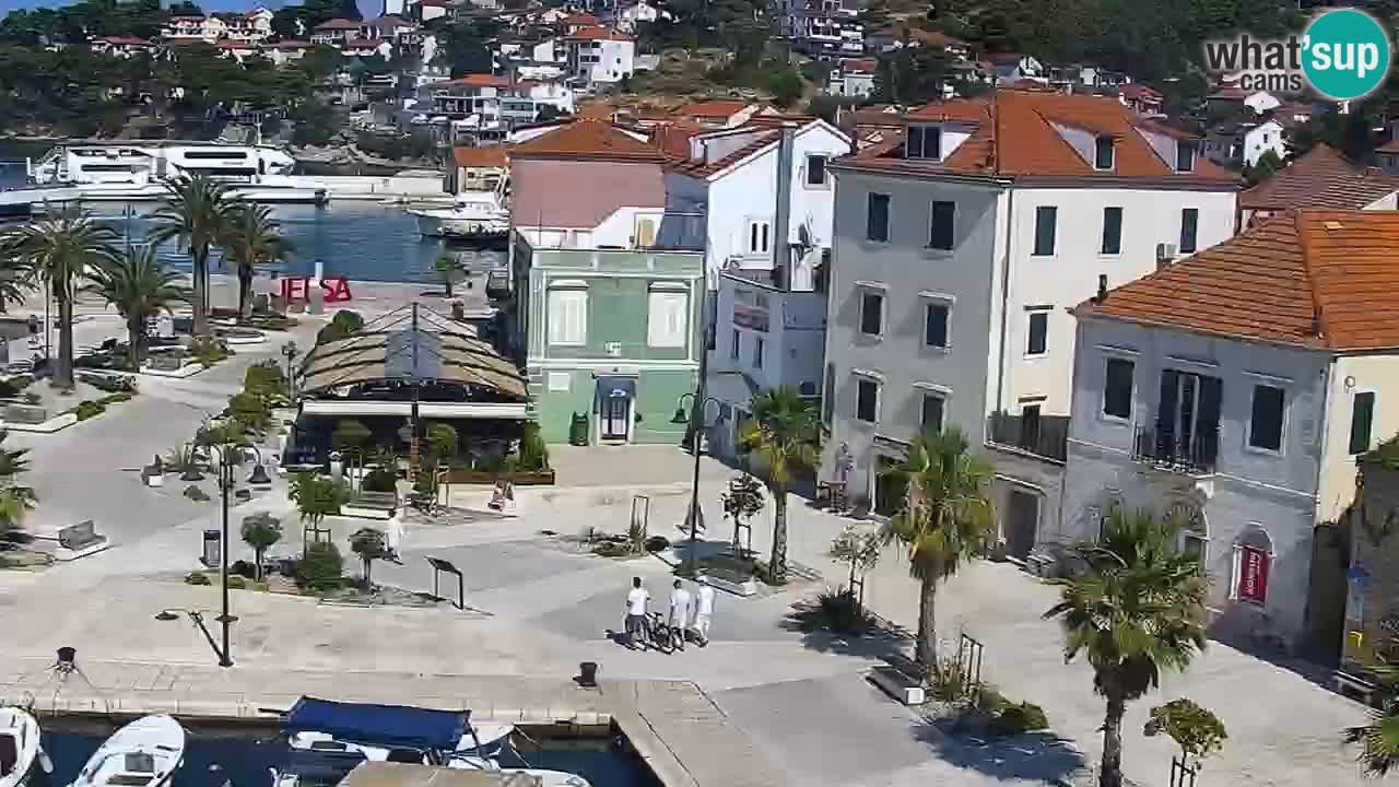 Jelsa motorizirana web kamera – otok Hvar – Dalmacija