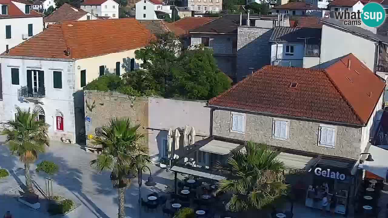 Jelsa Live Webcam motorisiert – Insel Hvar – Dalmatien – Kroatien