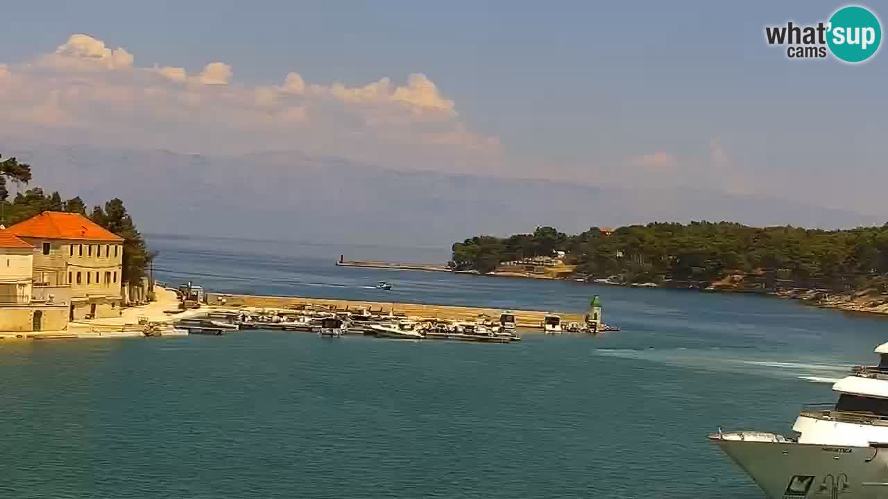 Jelsa motorizirana web kamera – otok Hvar – Dalmacija