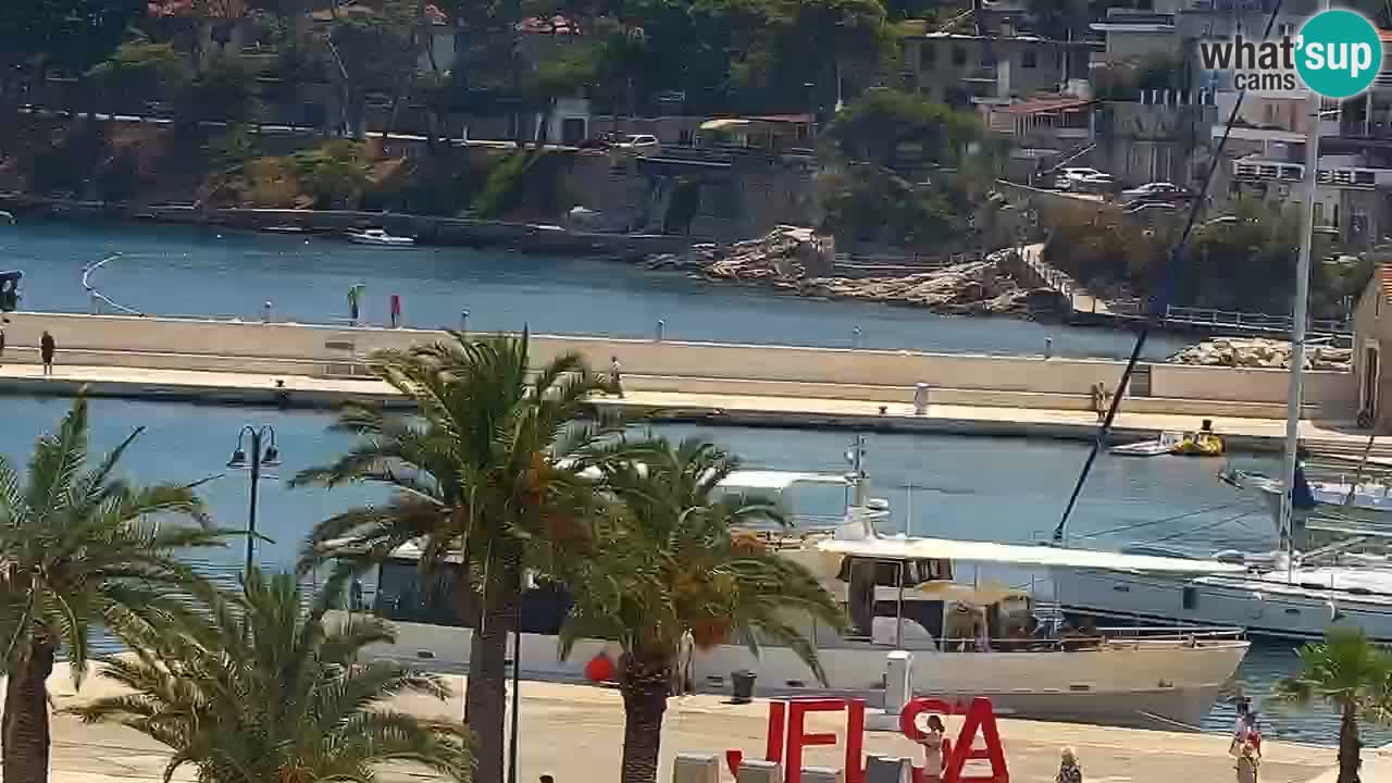 Jelsa motorizirana web kamera – otok Hvar – Dalmacija