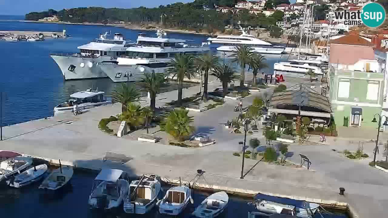 Jelsa vrtljiva spletna kamera otok Hvar – Dalmacija – Hrvaška