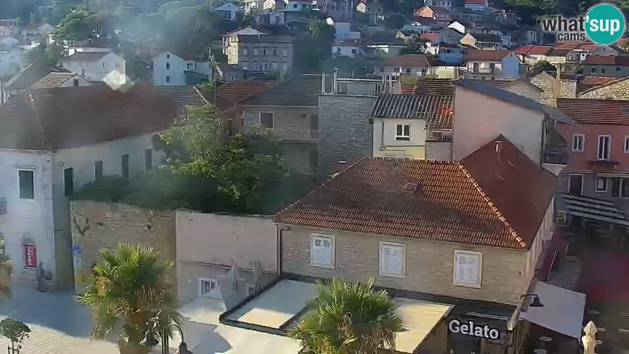 Jelsa camera en vivo Hvar isla