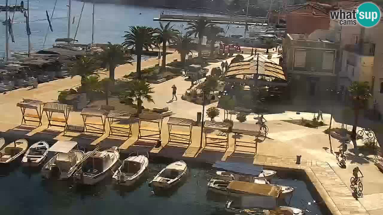Jelsa motorizirana web kamera – otok Hvar – Dalmacija