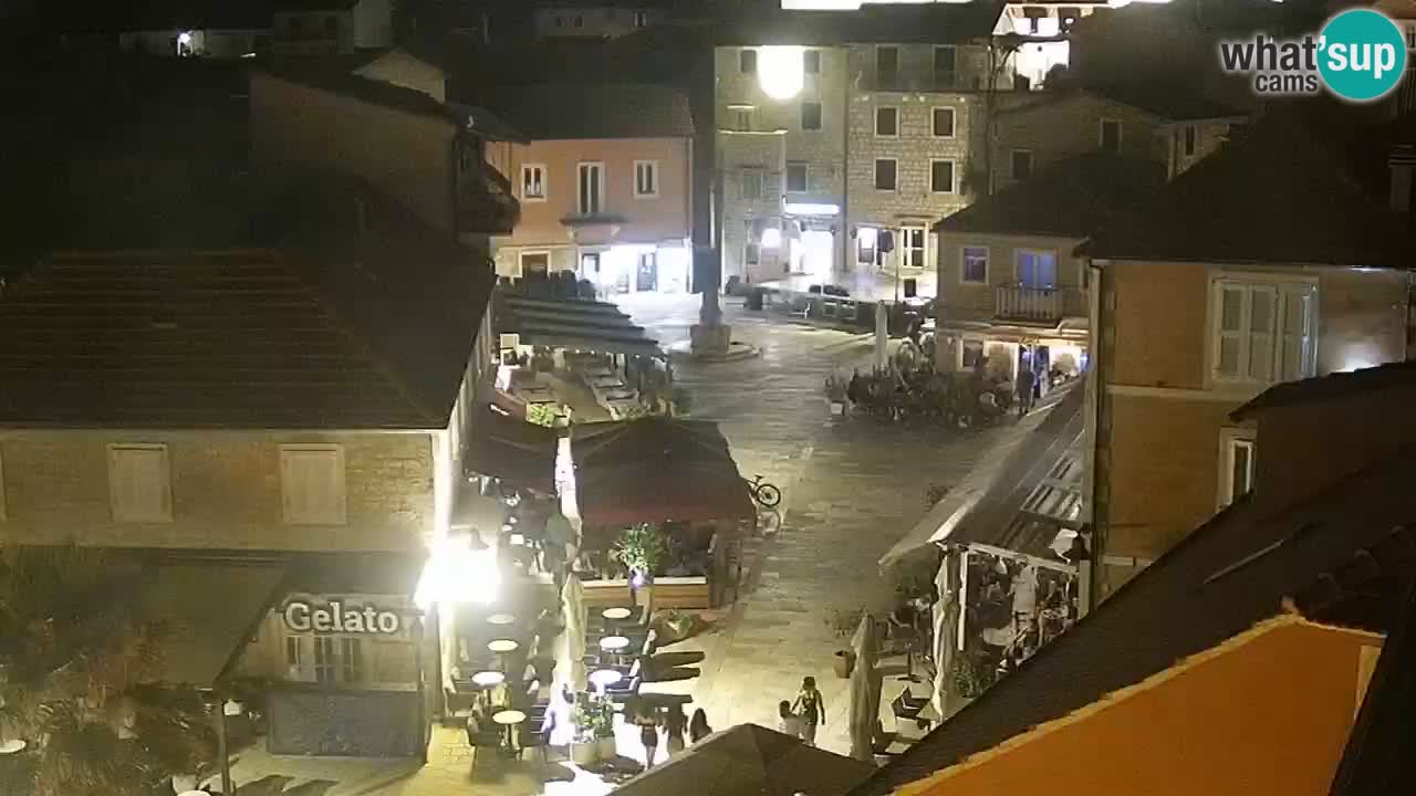Webcam Jelsa Live motorisée – île de Hvar – Dalmatie – Croatie