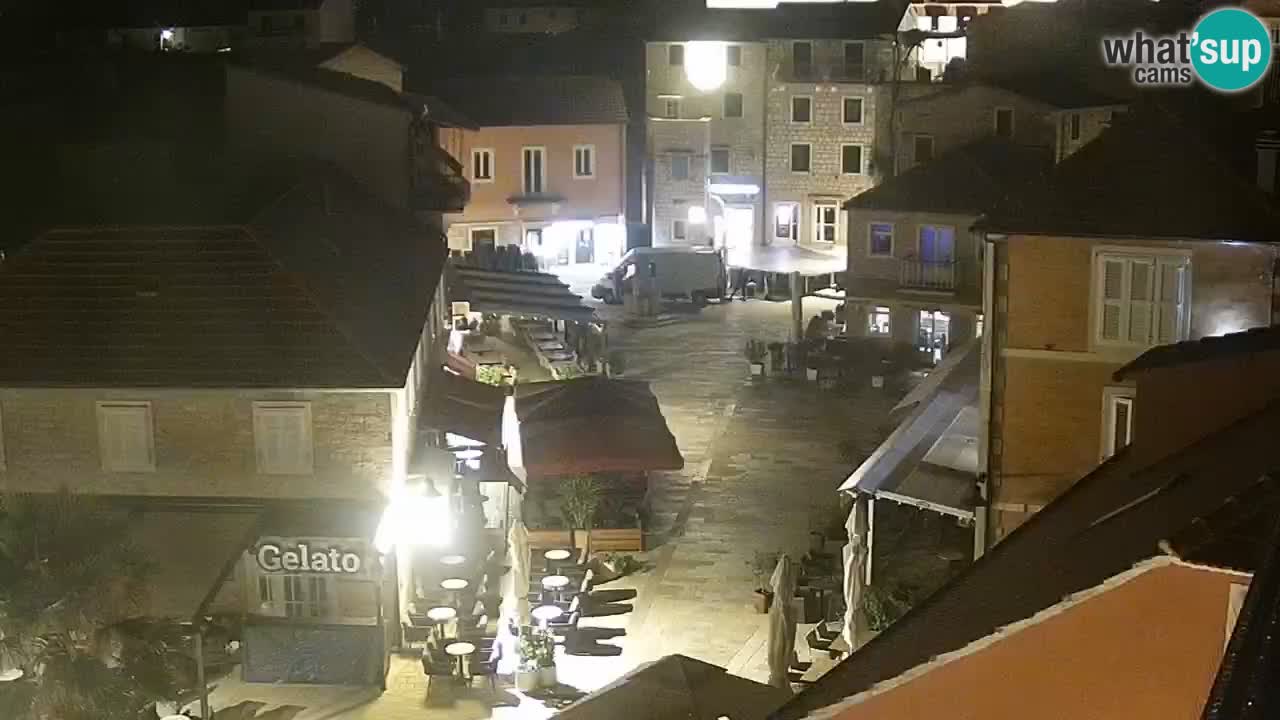 Jelsa vrtljiva spletna kamera otok Hvar – Dalmacija – Hrvaška