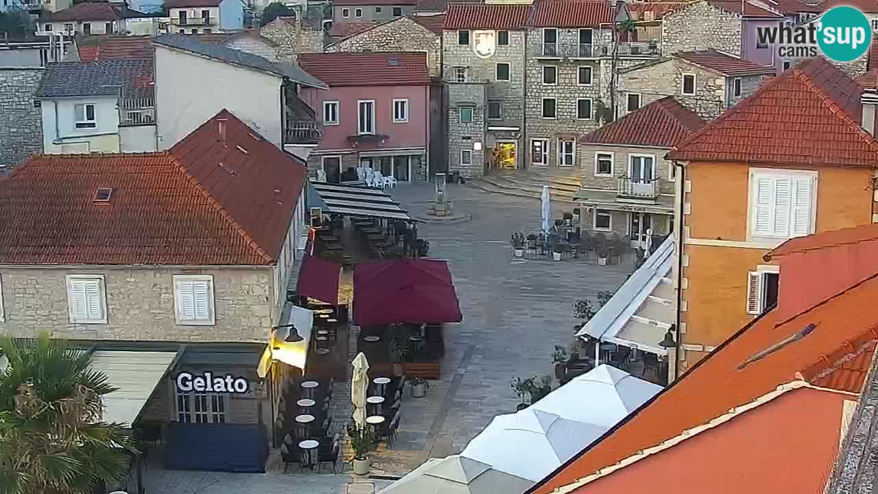 Jelsa motorizirana web kamera – otok Hvar – Dalmacija