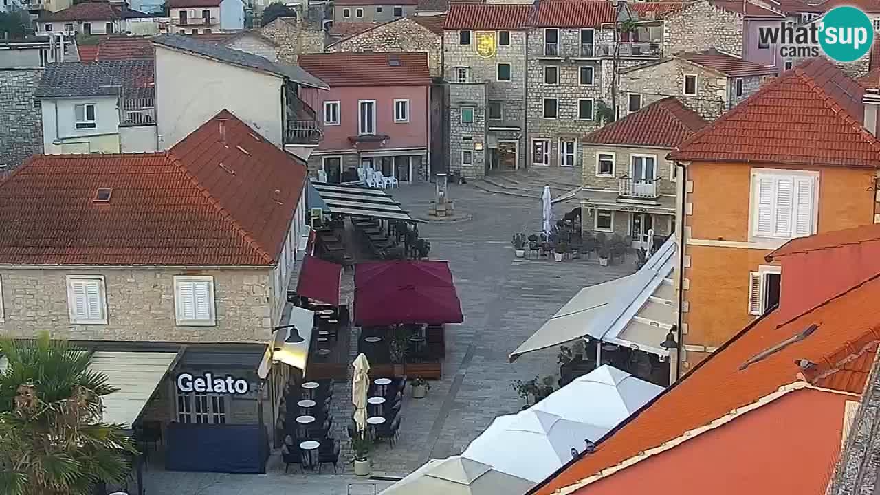 Jelsa motorizirana web kamera – otok Hvar – Dalmacija