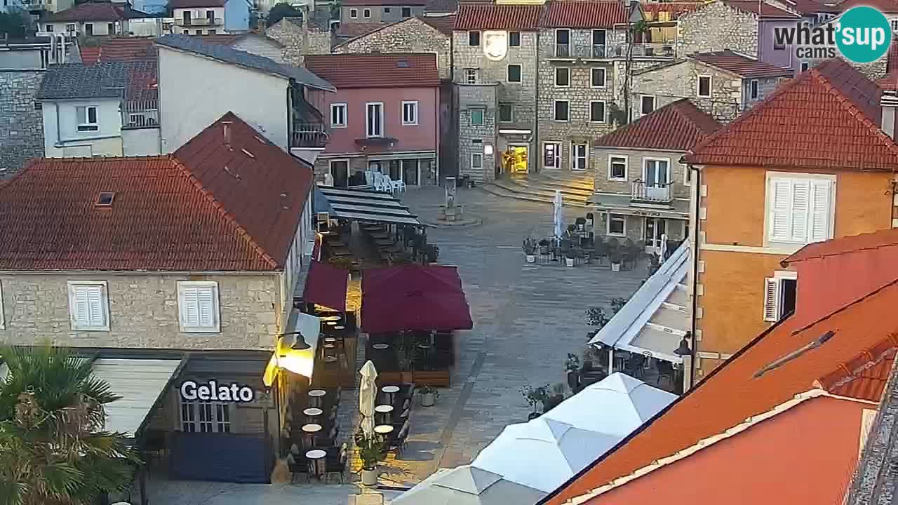 Jelsa Live Webcam motorisiert – Insel Hvar – Dalmatien – Kroatien