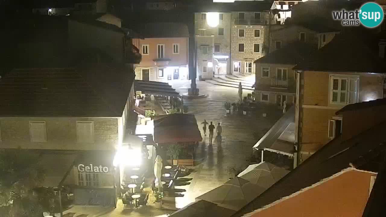 Jelsa camera en vivo Hvar isla