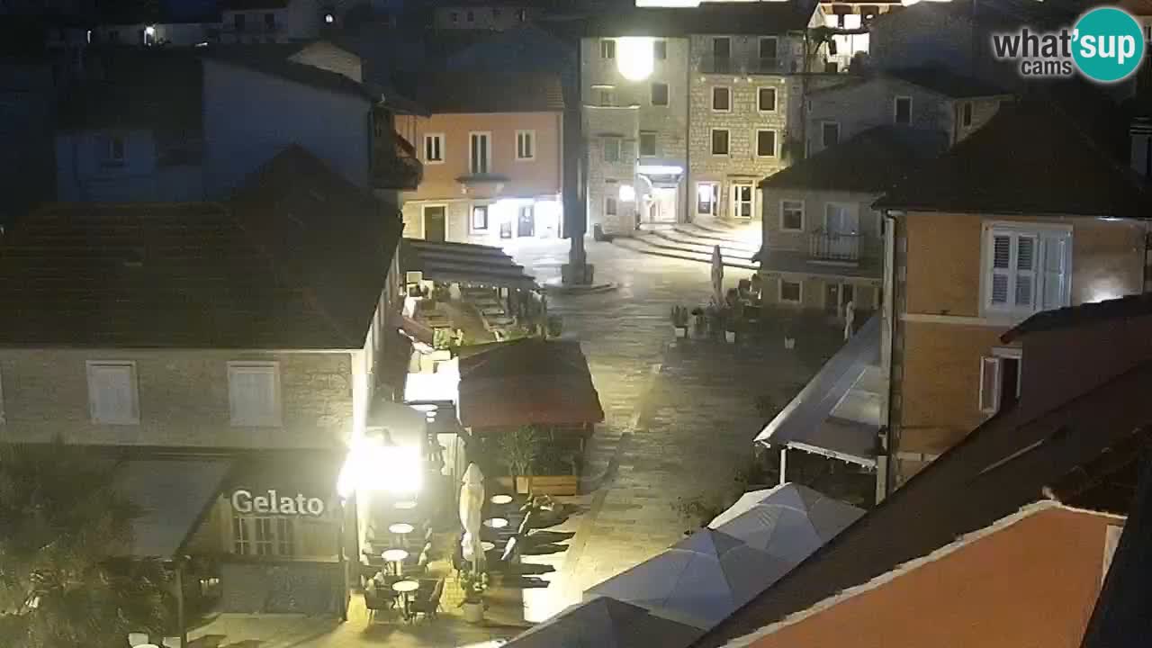 Webcam Jelsa Live motorisée – île de Hvar – Dalmatie – Croatie