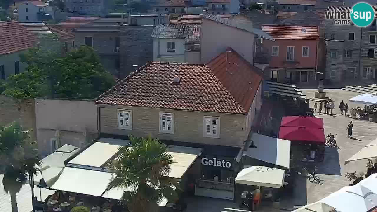 Jelsa vrtljiva spletna kamera otok Hvar – Dalmacija – Hrvaška