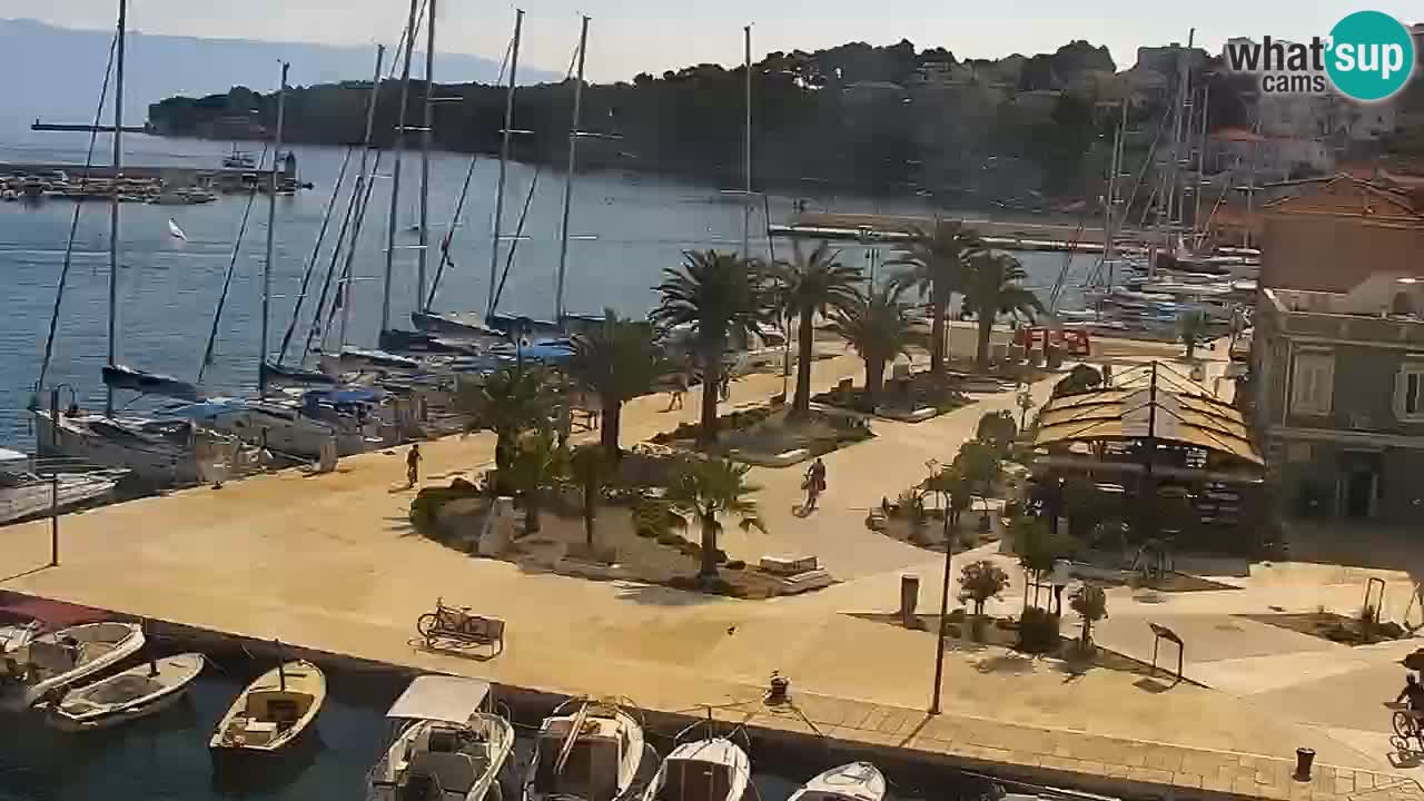 Jelsa vrtljiva spletna kamera otok Hvar – Dalmacija – Hrvaška