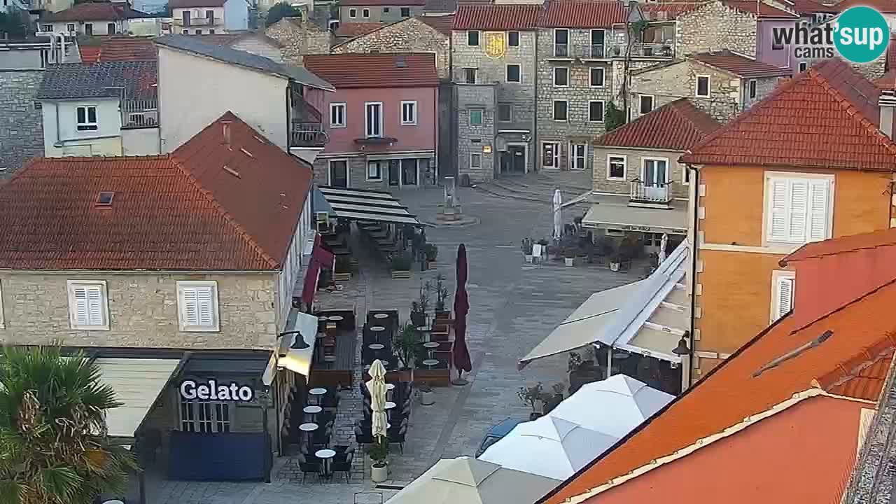 Jelsa Live Webcam motorizzata – Isola di Hvar – Dalmazia – Croazia