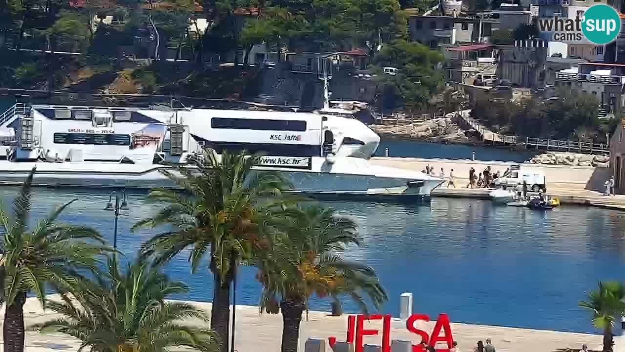 Jelsa Live Webcam motorizzata – Isola di Hvar – Dalmazia – Croazia