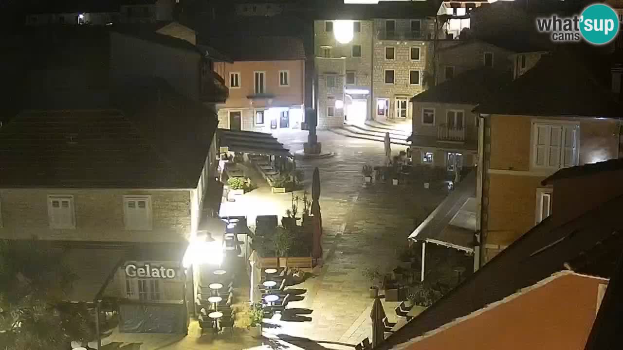 Jelsa vrtljiva spletna kamera otok Hvar – Dalmacija – Hrvaška