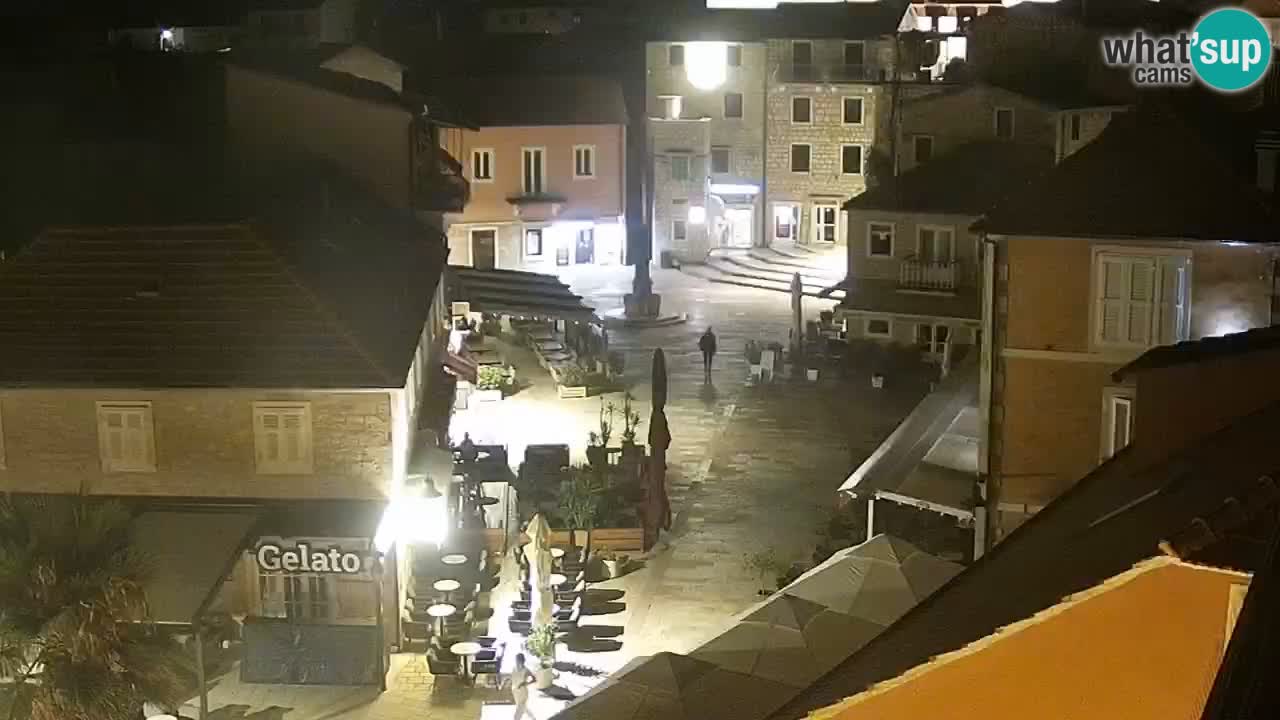 Webcam Jelsa Live motorisée – île de Hvar – Dalmatie – Croatie
