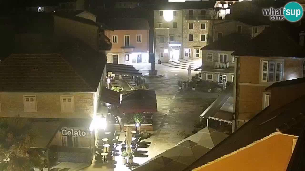 Webcam Jelsa Live motorisée – île de Hvar – Dalmatie – Croatie