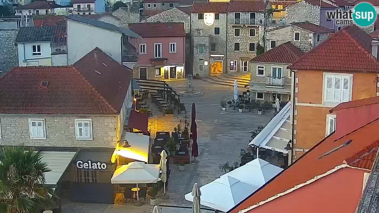 Jelsa camera en vivo Hvar isla