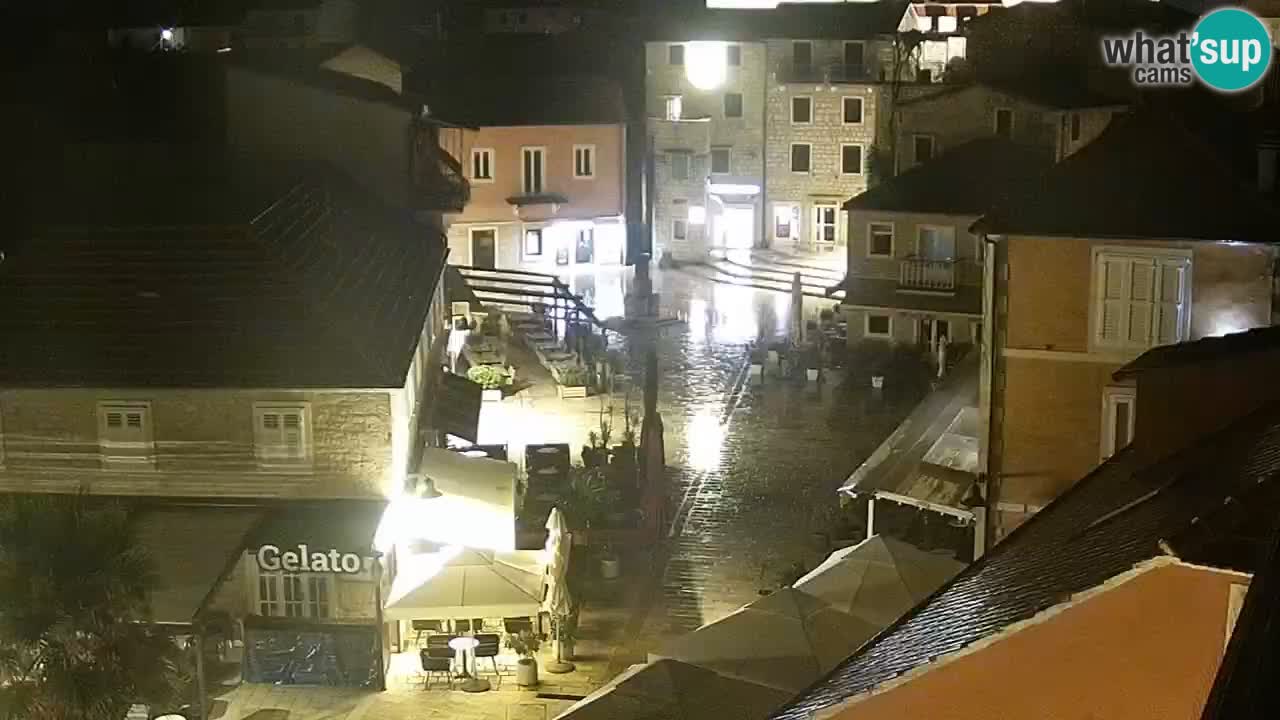 Jelsa vrtljiva spletna kamera otok Hvar – Dalmacija – Hrvaška