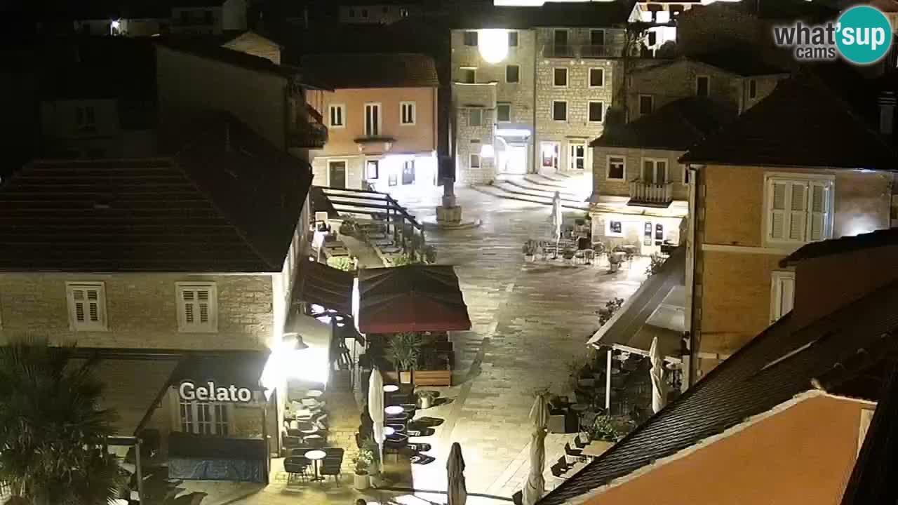 Webcam Jelsa Live motorisée – île de Hvar – Dalmatie – Croatie