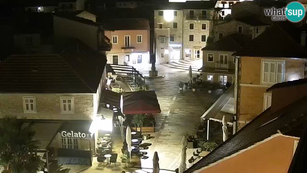 Webcam Jelsa Live motorisée – île de Hvar – Dalmatie – Croatie