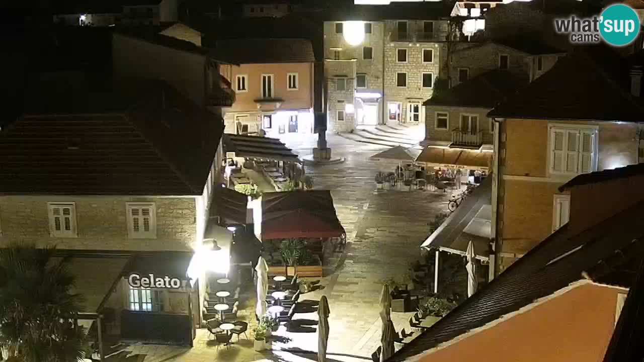Webcam Jelsa Live motorisée – île de Hvar – Dalmatie – Croatie